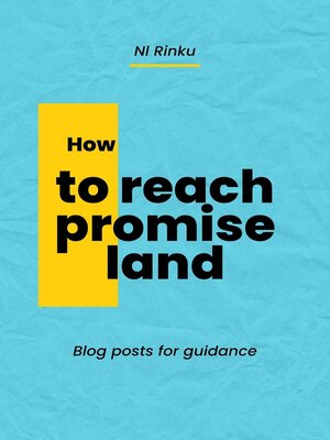 cover image of How to reach promise land